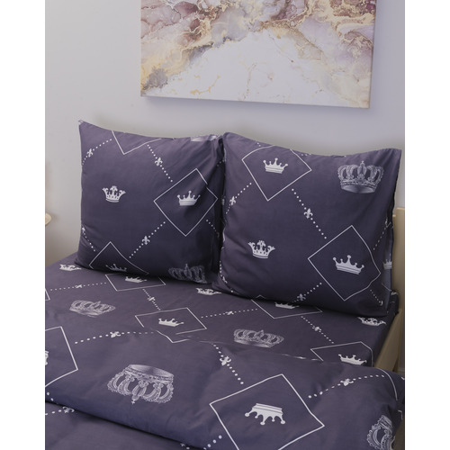 Постельное белье из полисатина 4261 2-х сп с евро простыней фото 15