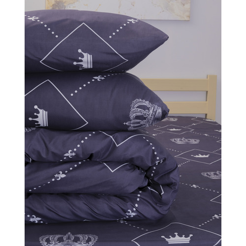 Постельное белье из полисатина 4261 2-х сп с евро простыней фото 7