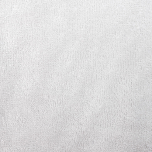 Ткань на отрез махровое полотно 150 см 390 гр/м2 цвет белый фото 3
