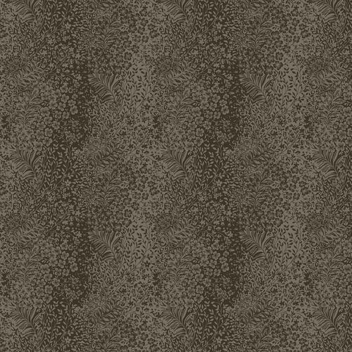 Ткань на отрез сатин набивной 80 см 29006/2 Леонардо цвет коричневый фото 1