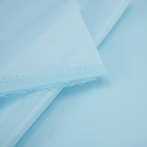 Ткань на отрез таффета 150 см 190Т цвет голубой фото 3