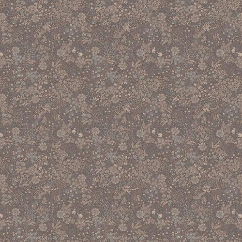 Ткань на отрез сатин набивной 80 см 29004/3 Мохито цвет сетло-коричневый фото 1