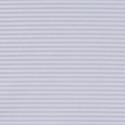 Ткань на отрез бязь плательная 150 см 8084/5 Полоса цвет серый фото 1