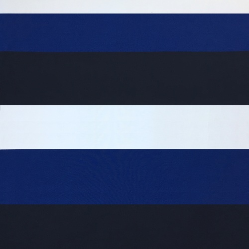 Мерный лоскут пике №3 Полоса синяя 9 м фото 1