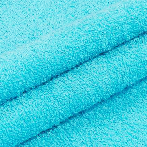 Махровая ткань 150 см 365гр/м2 цвет 500 Мятно-голубой фото 1