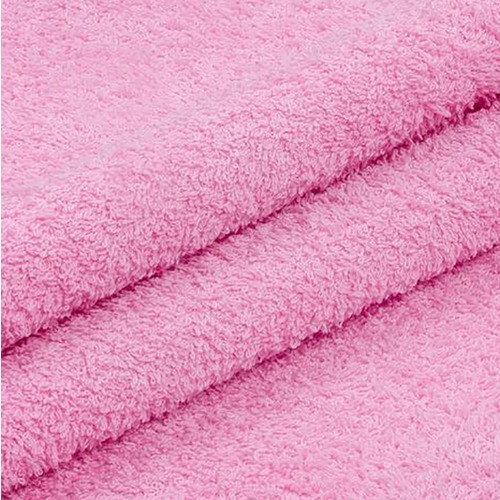 Махровая ткань 220 см 430гр/м2 цвет розовый фото 1