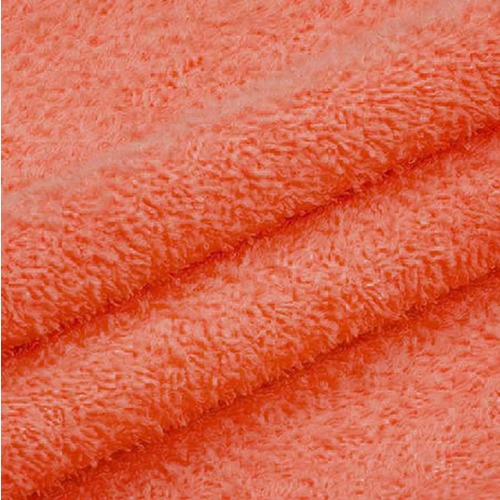 Махровая ткань 220 см 430гр/м2 цвет коралловый фото 1