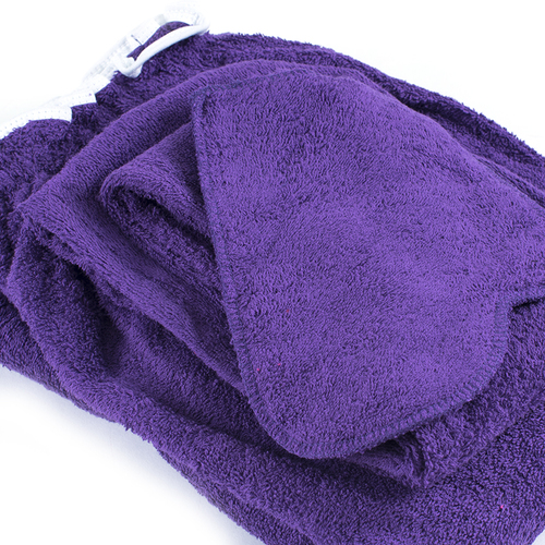 Набор для сауны женский цвет фиолетовый фото 3