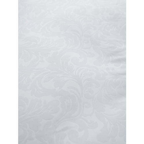 Постельное белье VT из полисатина жаккард белый 2-х сп с евро простыней фото 17