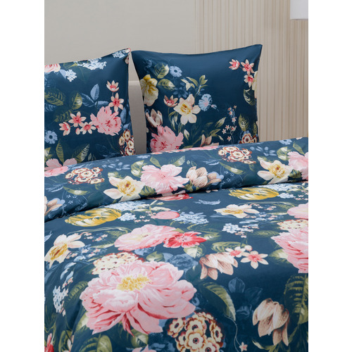 Постельное белье VT из полисатина R4061 2-х сп с евро простыней с наволочками 70/70 фото 7