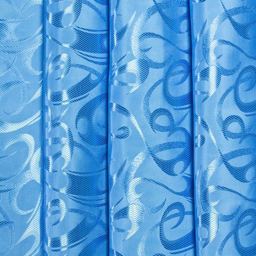 Портьерная ткань 150 см 20 цвет синий фото 1