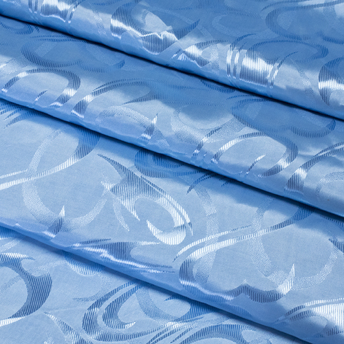 Портьерная ткань 150 см 17 цвет голубой фото 2
