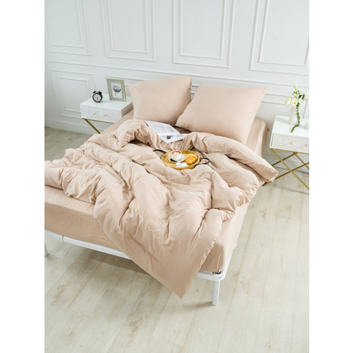 Постельное белье VT из микрофибры 14-1209 2-х сп с евро простыней с наволочками 70/70 фото 1