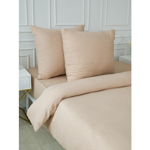 Постельное белье VT из микрофибры 14-1209 2-х сп с евро простыней с наволочками 70/70 фото 4