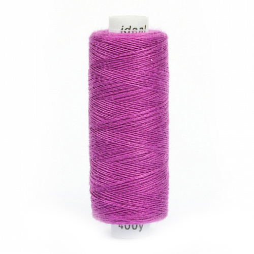 Нитки бытовые Ideal 40/2 100% п/э 192 фиолетовый фото 1