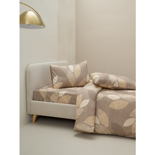 Постельное белье 12984-06 2-х сп с евро простыней с наволочками 50/70 фото 8