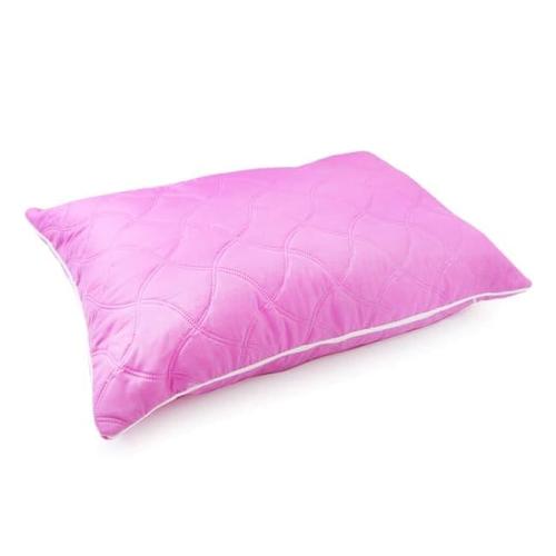 Подушка декоративная чехол шелк ультрастеп розовый 50/70 фото 2