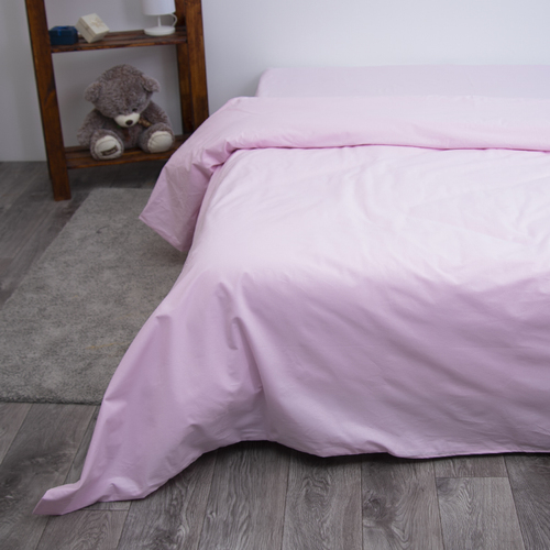 Пододеяльник из поплина Розовый, 2-x спальный фото 1