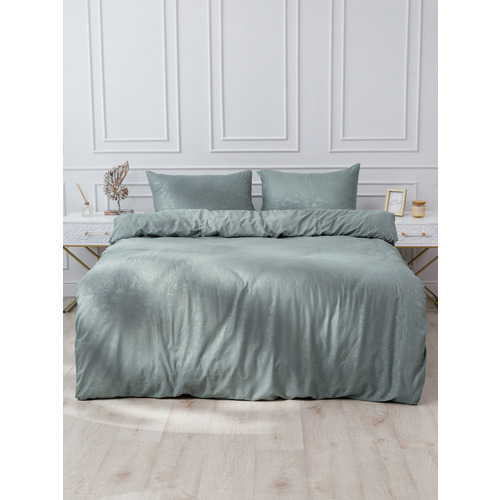 Постельное жаккард 17-4402 2-х сп с евро простыней с наволочками 50/70 фото 10