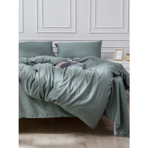 Постельное жаккард 17-4402 2-х сп с евро простыней с наволочками 50/70 фото 7