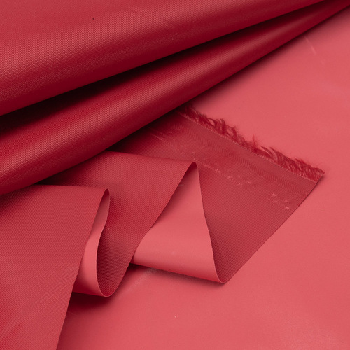 Ткань на отрез Оксфорд 340D PVC DIAMOND цвет красный фото 5