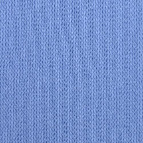 Ткань на отрез футер 3-х нитка компакт пенье начес цвет голубой фото 2