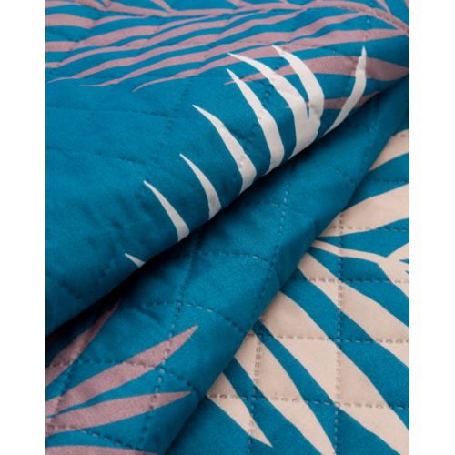 Покрывало ультрастеп двухстороннее №1 Листья папоротник 200/220 фото 7