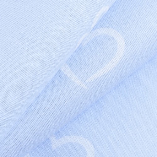 Ткань на отрез бязь плательная 150 см 1970/2 Флирт цвет голубой о/м фото 3