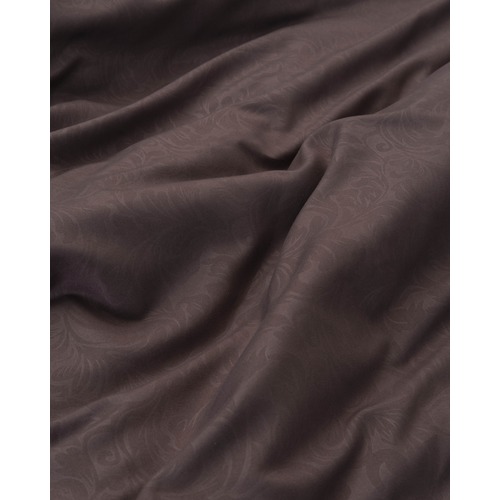 Постельное белье из полисатина жаккард 18-1409 коричневый 2-х сп с евро простыней фото 6