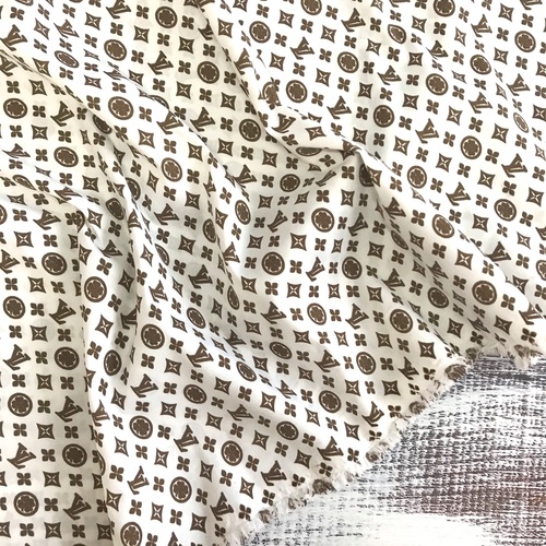 Маломеры Рубашечная ткань Элиф LV-4 б/з цвет коричневый 4 м фото 1