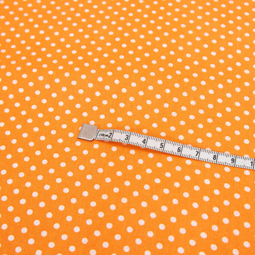 Ткань на отрез бязь плательная 150 см 1590/26 цвет оранжевый фото 2