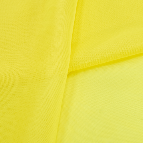 Ткань на отрез Вуаль 280 см 5 цвет желтый фото 3