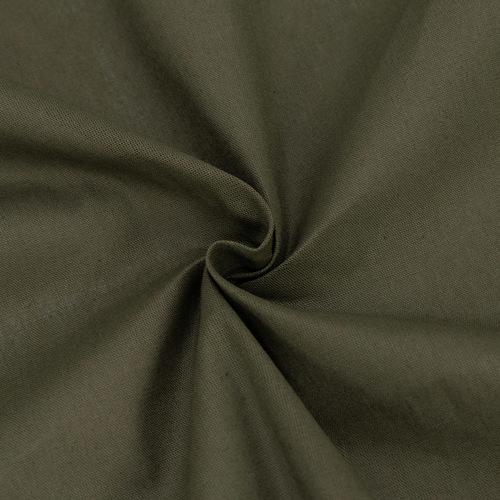 Ткань на отрез бязь гладкокрашеная ГОСТ 150 см цвет олива фото 1