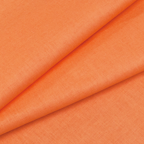 Ткань на отрез бязь М/л Шуя 150 см цвет оранжевый фото 1