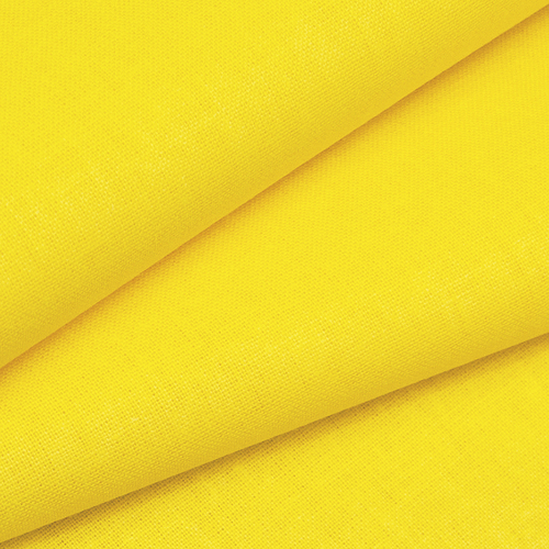 Ткань на отрез бязь М/л Шуя 150 см цвет желтый фото 1