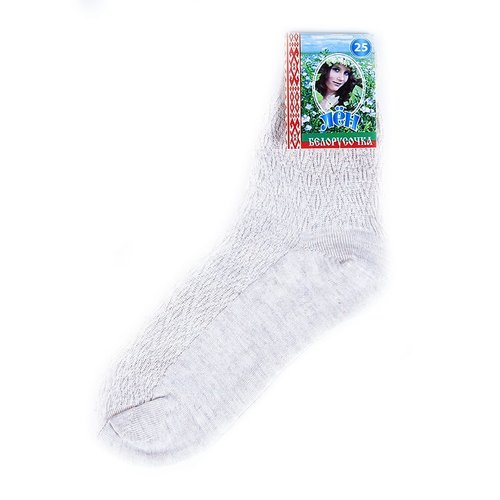 Женские носки Белорусочка лен ЖЛ-12 размер 23 фото 1
