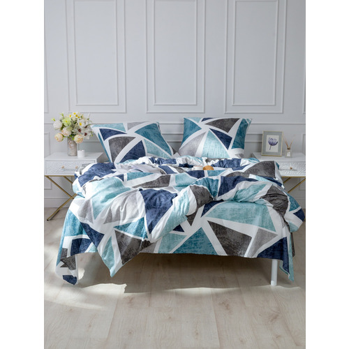 Постельное белье VT из полисатина 4770 2-х сп с евро простыней фото 8