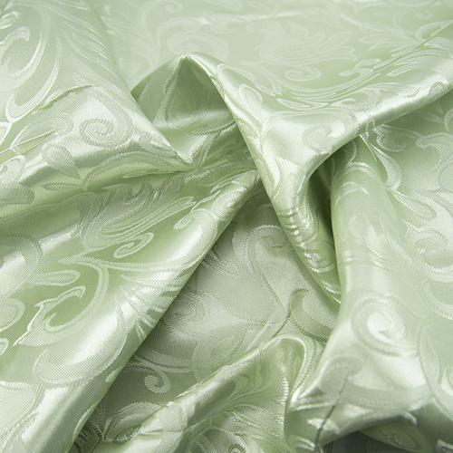 Портьерная ткань 150 см на отрез 100/2С цвет 6 салатовый фото 3