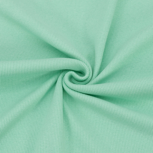 Ткань на отрез кашкорсе с лайкрой цвет светло-зеленый 2 фото 1