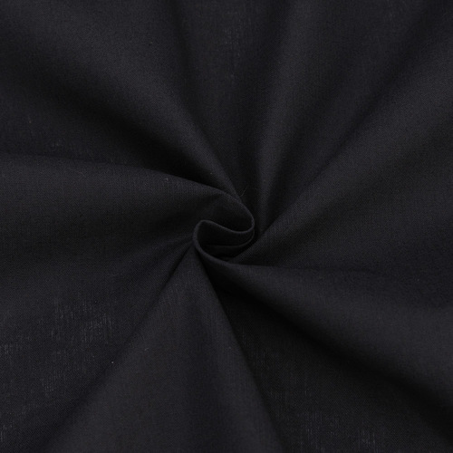Ткань на отрез бязь гладкокрашеная ГОСТ 150 см цвет черный фото 1