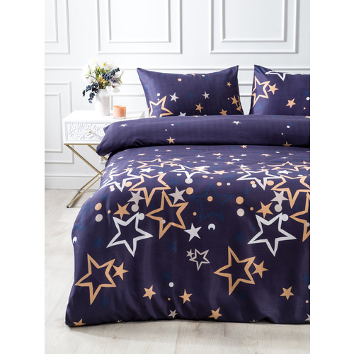 Постельное белье VT из полисатина DA-05 2-х сп с евро простыней с наволочками 50/70 фото 10