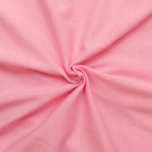 Кулирка однотонная цвет розовый фото 1