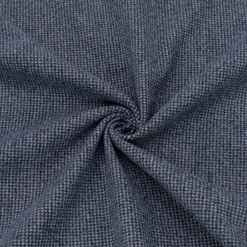 Ткань на отрез кашемир лапка цвет синий фото 1