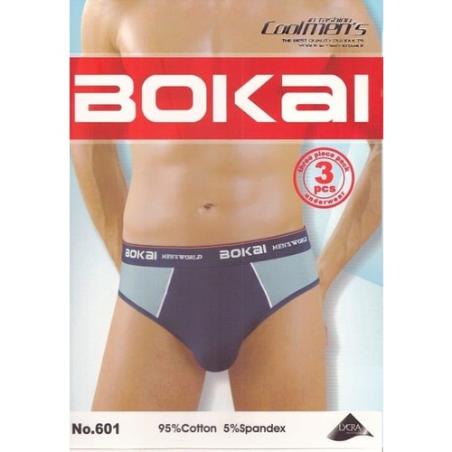 Мужские трусы BOKAI 601 в упаковке 3 шт 2XL фото 1