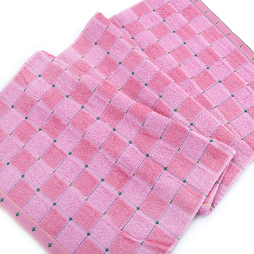 Полотенце махровое Sunvim 17AB-1 34/78 см цвет розовый фото 3