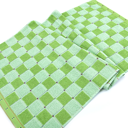 Полотенце махровое Sunvim 17AB-1 34/78 см цвет зеленый фото 3