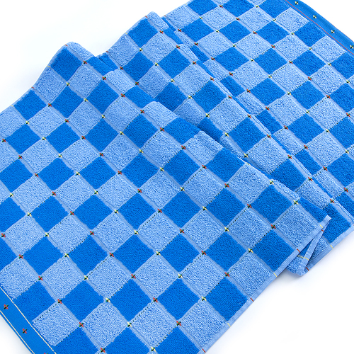 Полотенце махровое Sunvim 17AB-1 45/90 см цвет синий фото 2