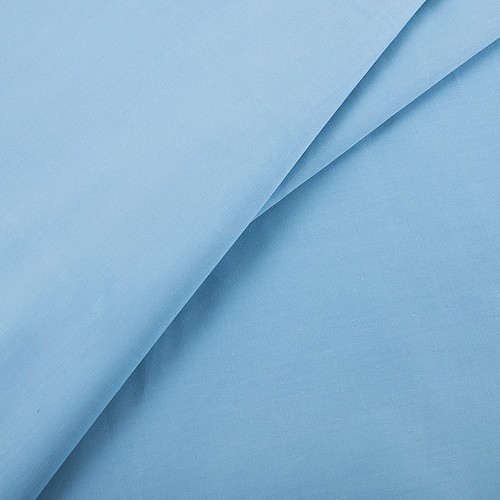 Маломеры сатин гладкокрашеный 220 см 13-4411 цвет голубая лагуна 4 м фото 2