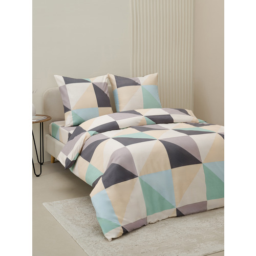 Постельное белье VT из полисатина 4004/2 2-х сп с евро простыней фото 6