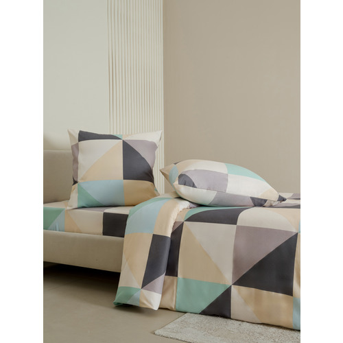 Постельное белье VT из полисатина 4004/2 2-х сп с евро простыней фото 4